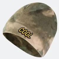 Fiery Tie Die Dacron Beanies